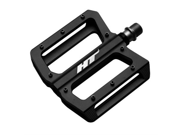 HT Nano AN01 Platformpedal Sort Aluminium, 94x95x17mm, 10pins, 440gr 